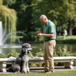 merle poodle training